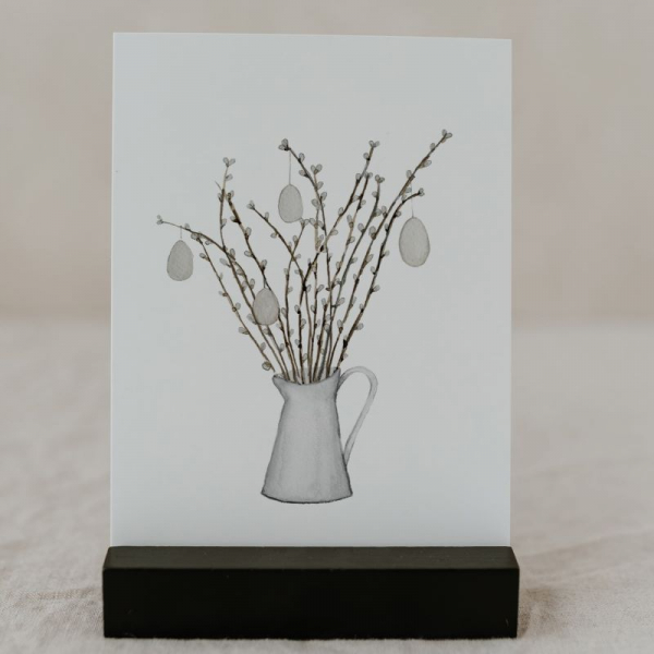 Postkarte Ostern " Zweige " von Eulenschnitt